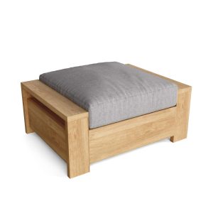 Valencia Teak Ottoman