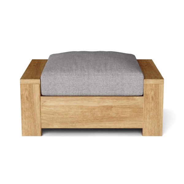 Valencia Teak Ottoman - Image 2