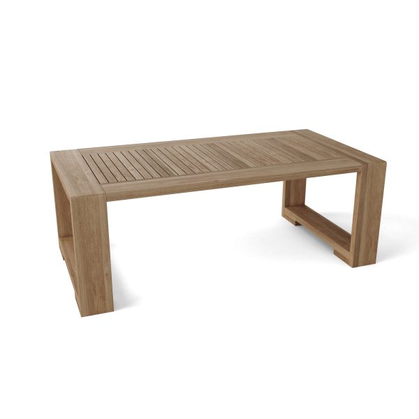 Siena Teak Rectangular Coffee Table - Image 2