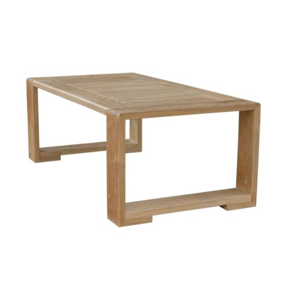 Siena Teak Rectangular Coffee Table - Image 3