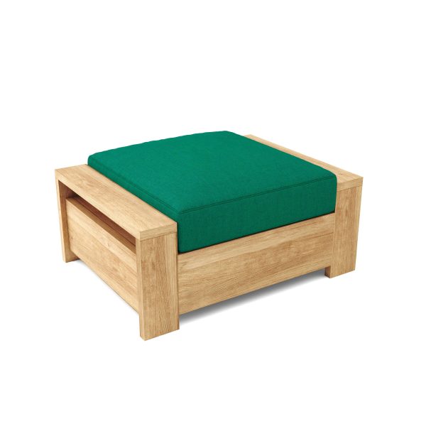 Valencia Teak Ottoman - Image 7