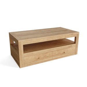 Dortmund Teak Rectangular Coffee Table