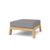 Pontevedra Teak Ottoman - Image 2