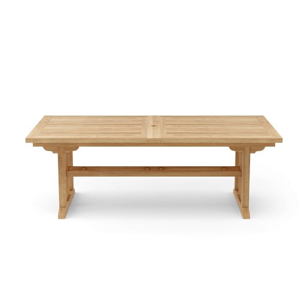 Munich Rectangular Double Extending Table - Image 3