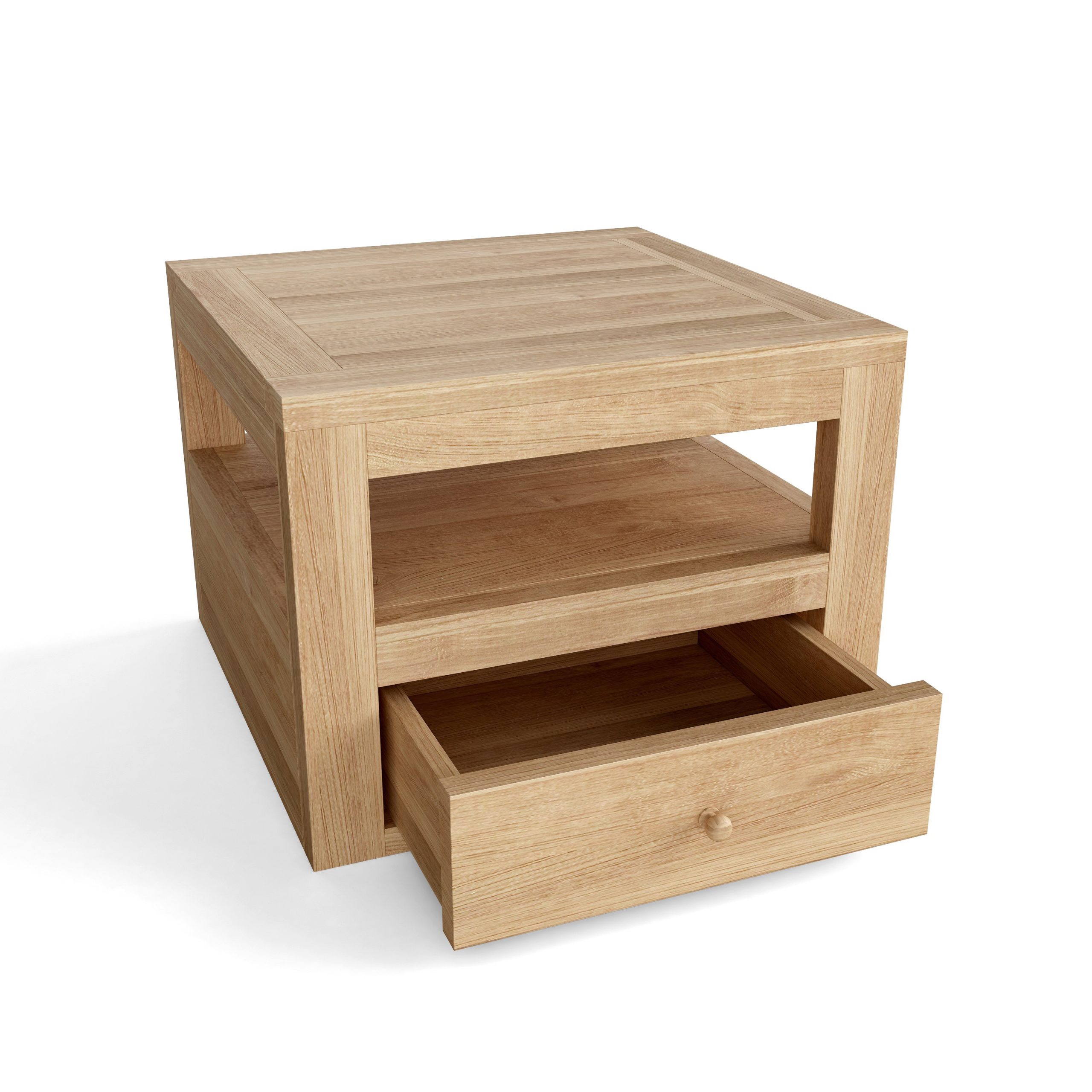 Dortmund Teak Side Table