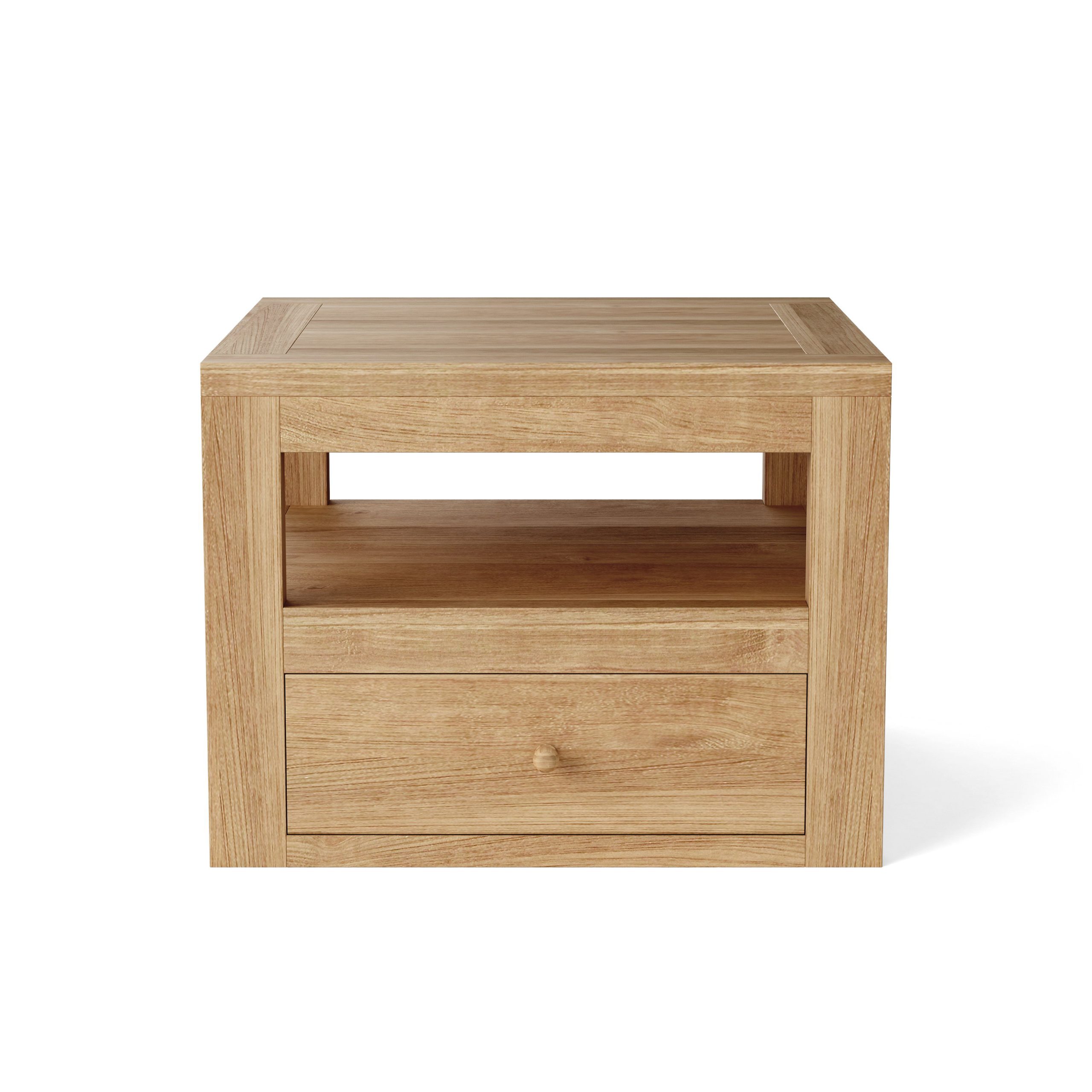 Dortmund Teak Side Table - Image 3