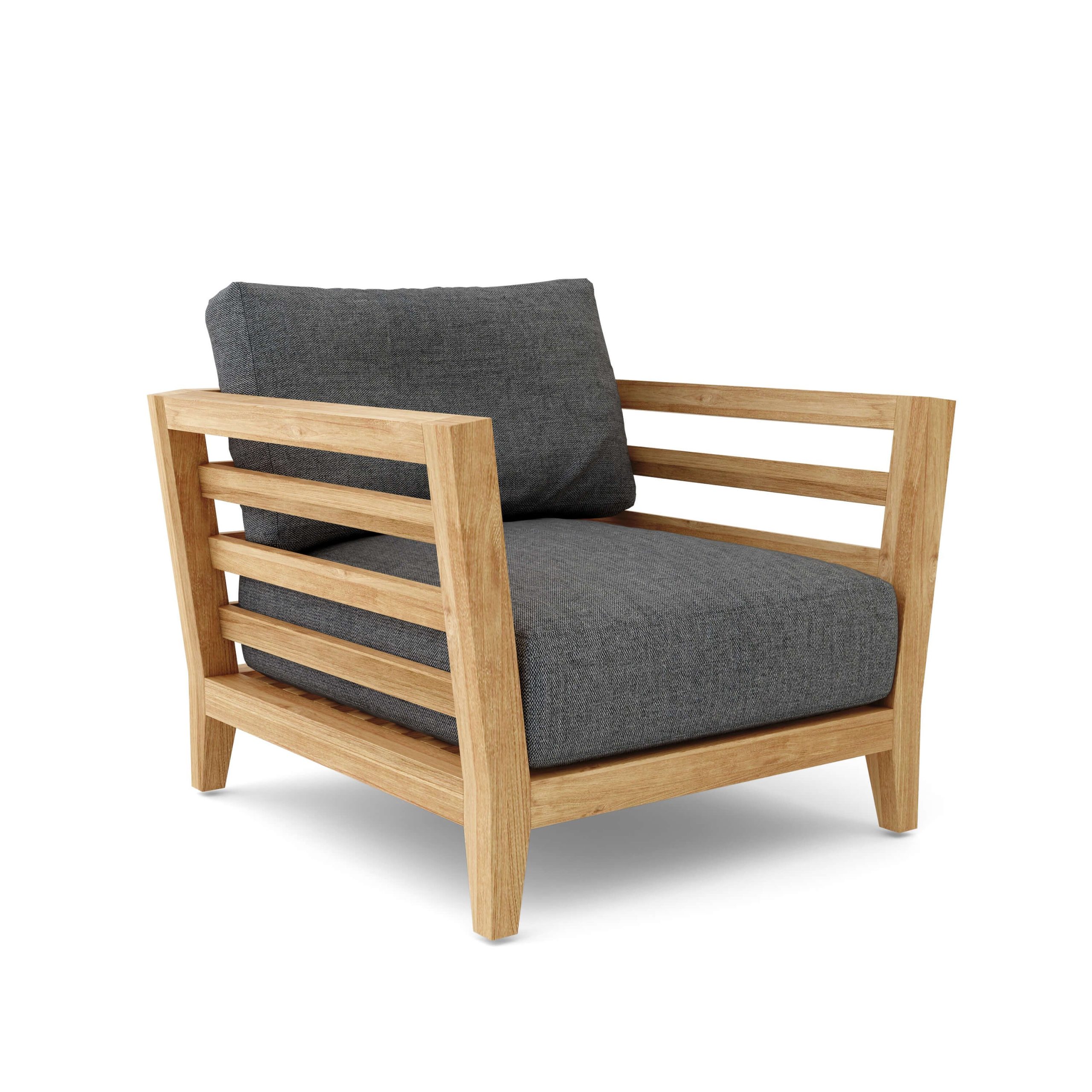 Eindhoven Teak Deep Seating Arm Chair - Image 7