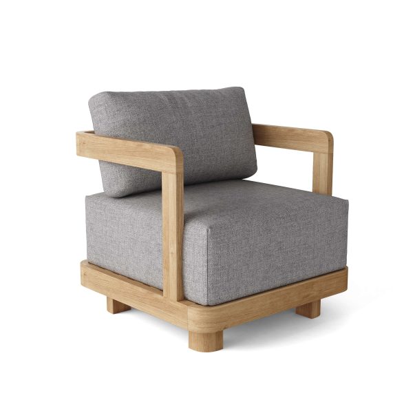 Amsterdam Teak Deep Seating Arm Chair