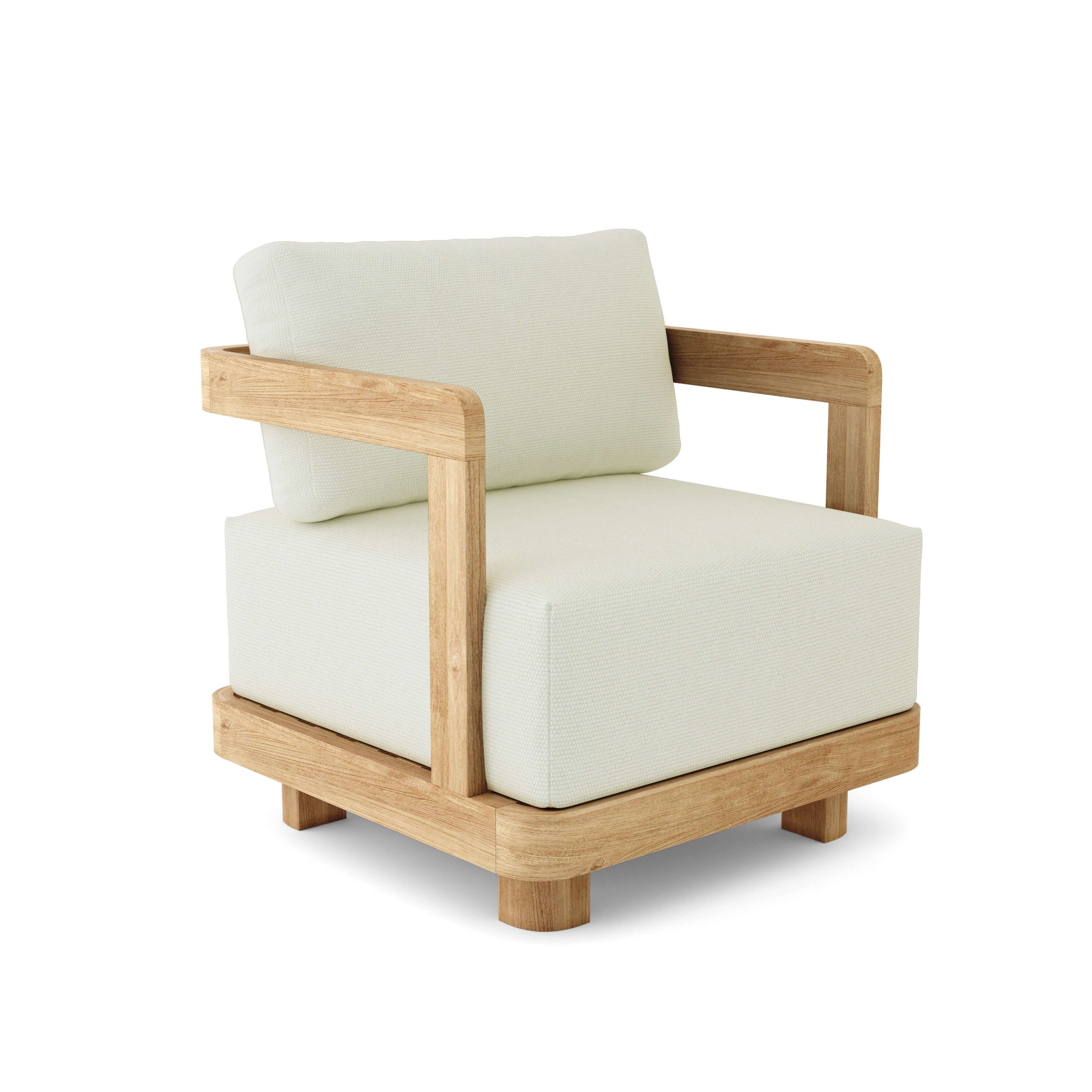 Amsterdam Teak Deep Seating Arm Chair - Image 3