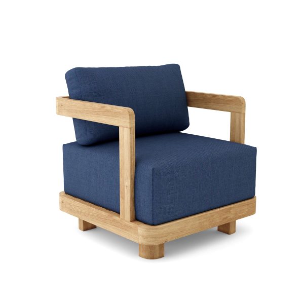 Amsterdam Teak Deep Seating Arm Chair - Image 4