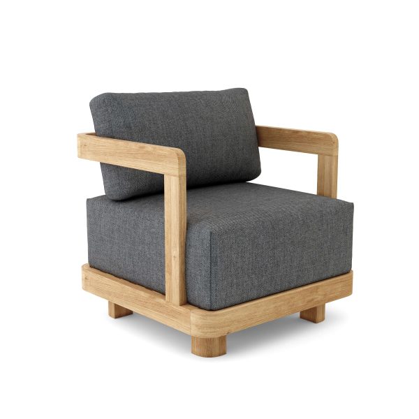 Amsterdam Teak Deep Seating Arm Chair - Image 6