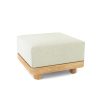 Amsterdam Teak Ottoman - Image 3
