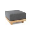 Amsterdam Teak Ottoman - Image 5