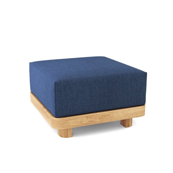 Amsterdam Teak Ottoman - Image 7