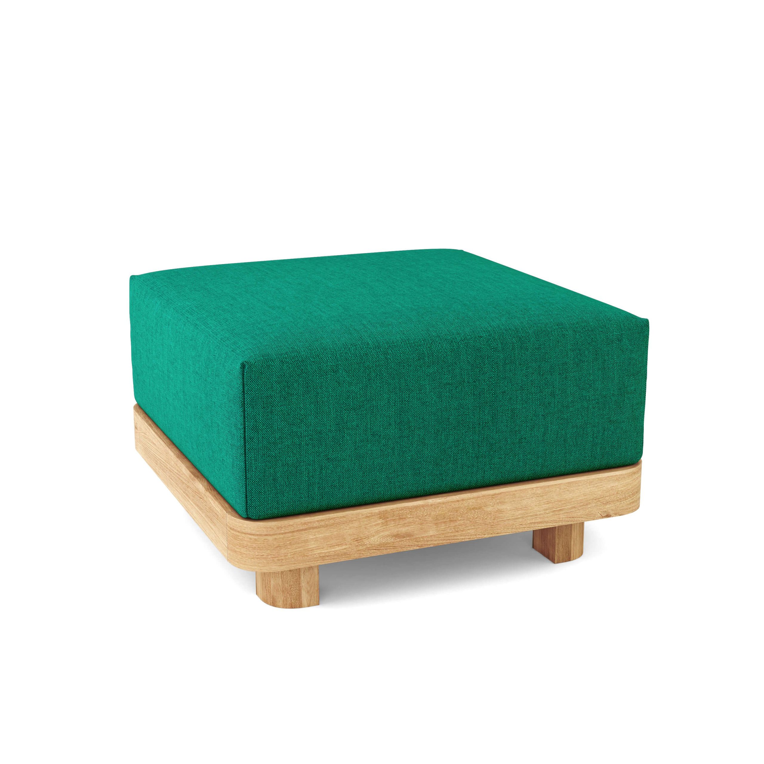 Amsterdam Teak Ottoman - Image 8