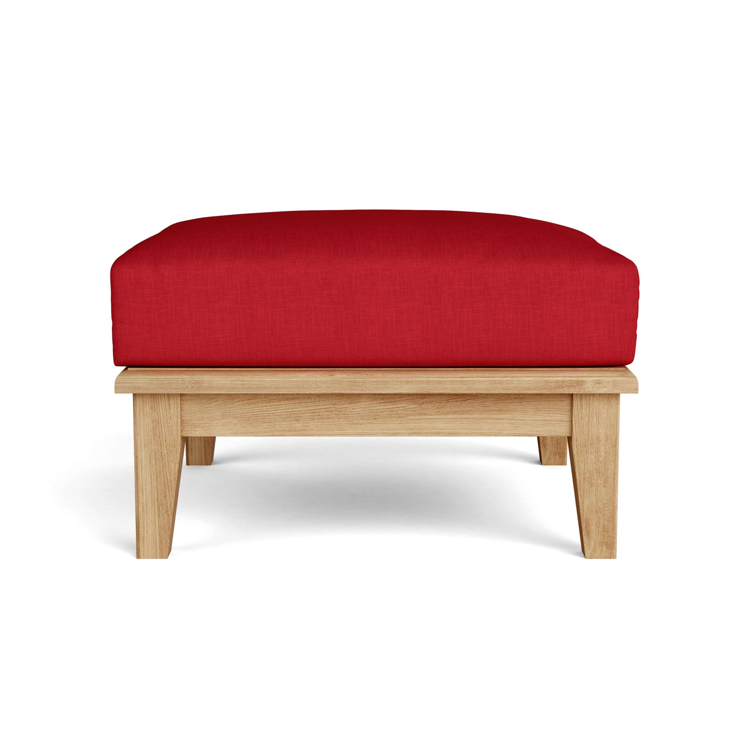 Barcelona Teak Ottoman - Image 2