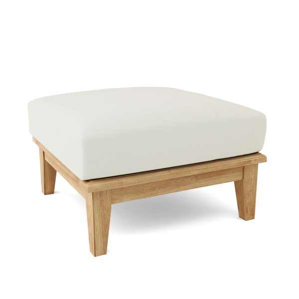 Barcelona Teak Ottoman - Image 4
