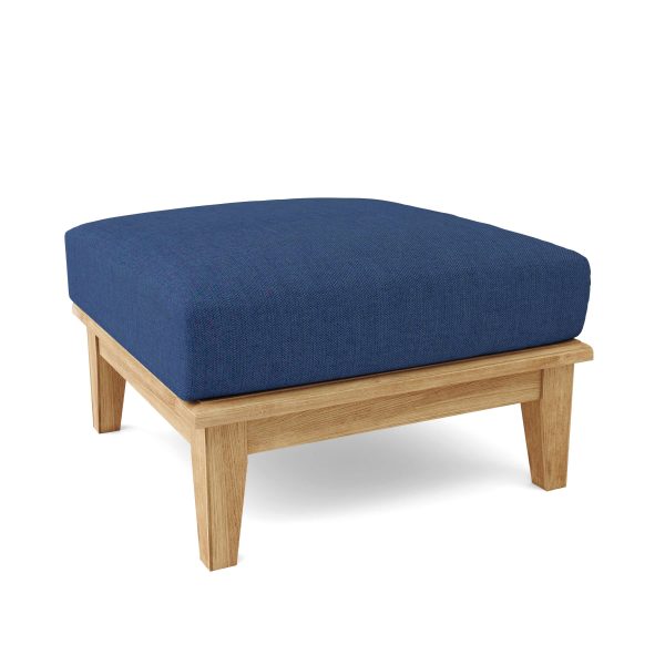 Barcelona Teak Ottoman - Image 5