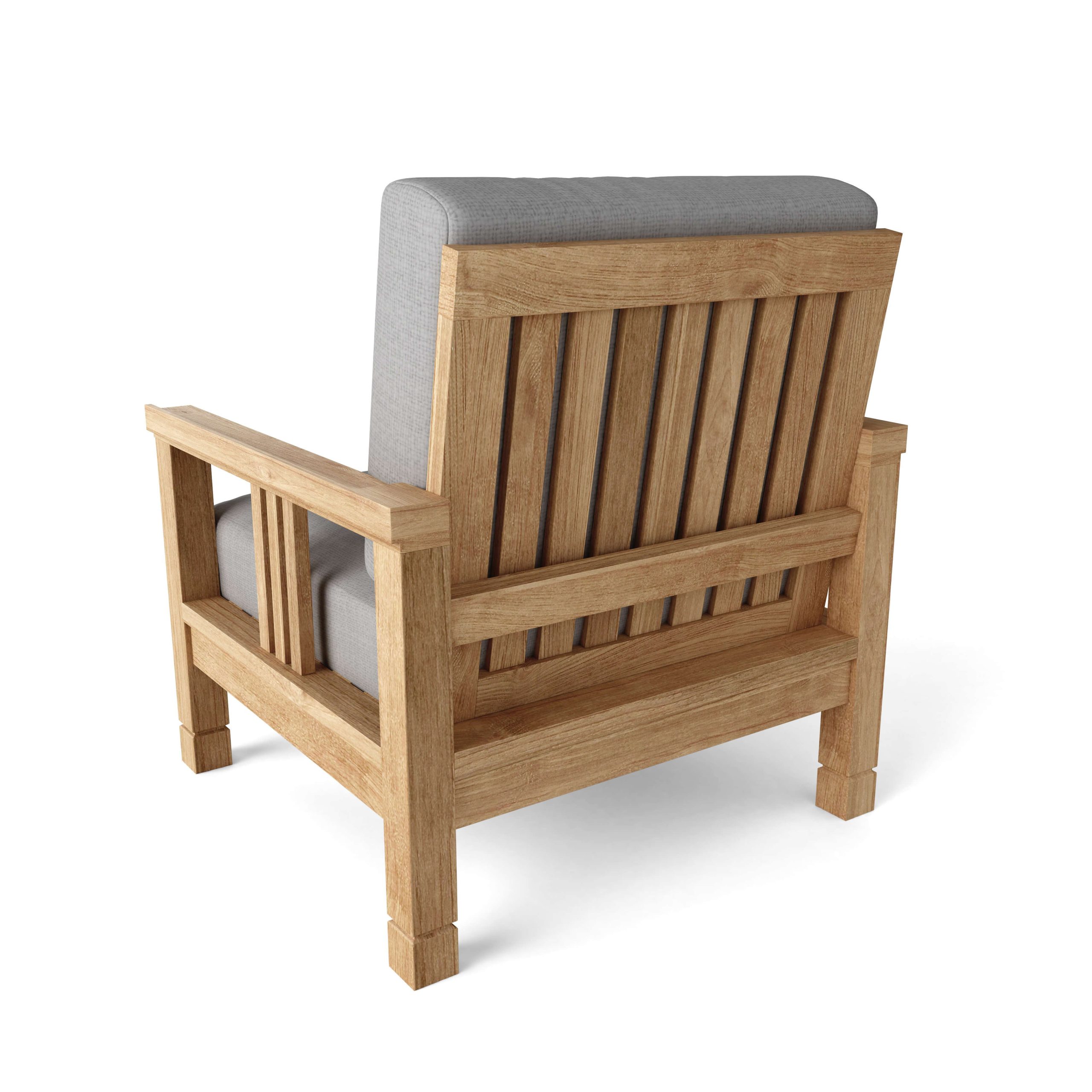 Sabadell Teak Deep Seating Arm Chair - Image 2