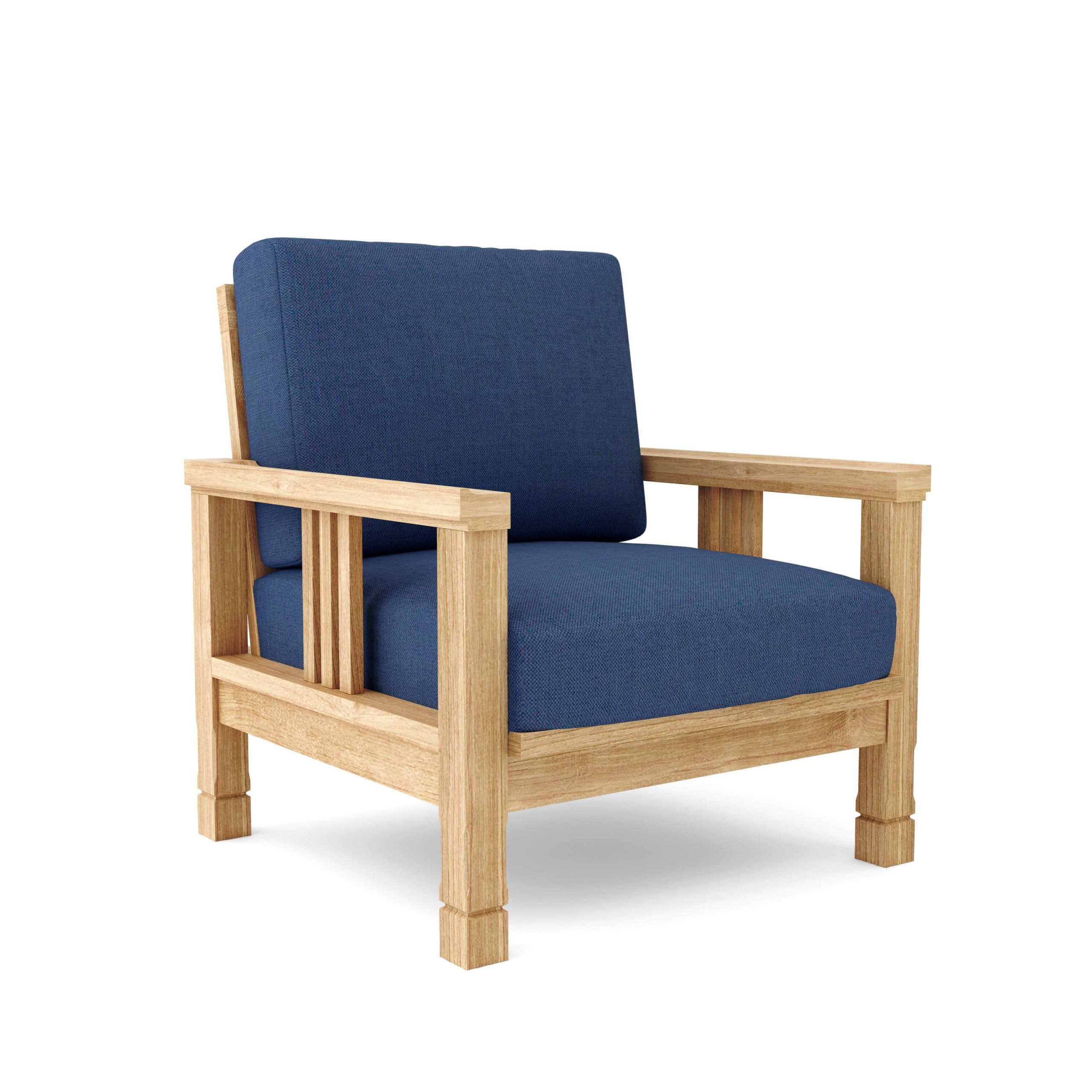 Sabadell Teak Deep Seating Arm Chair - Image 5