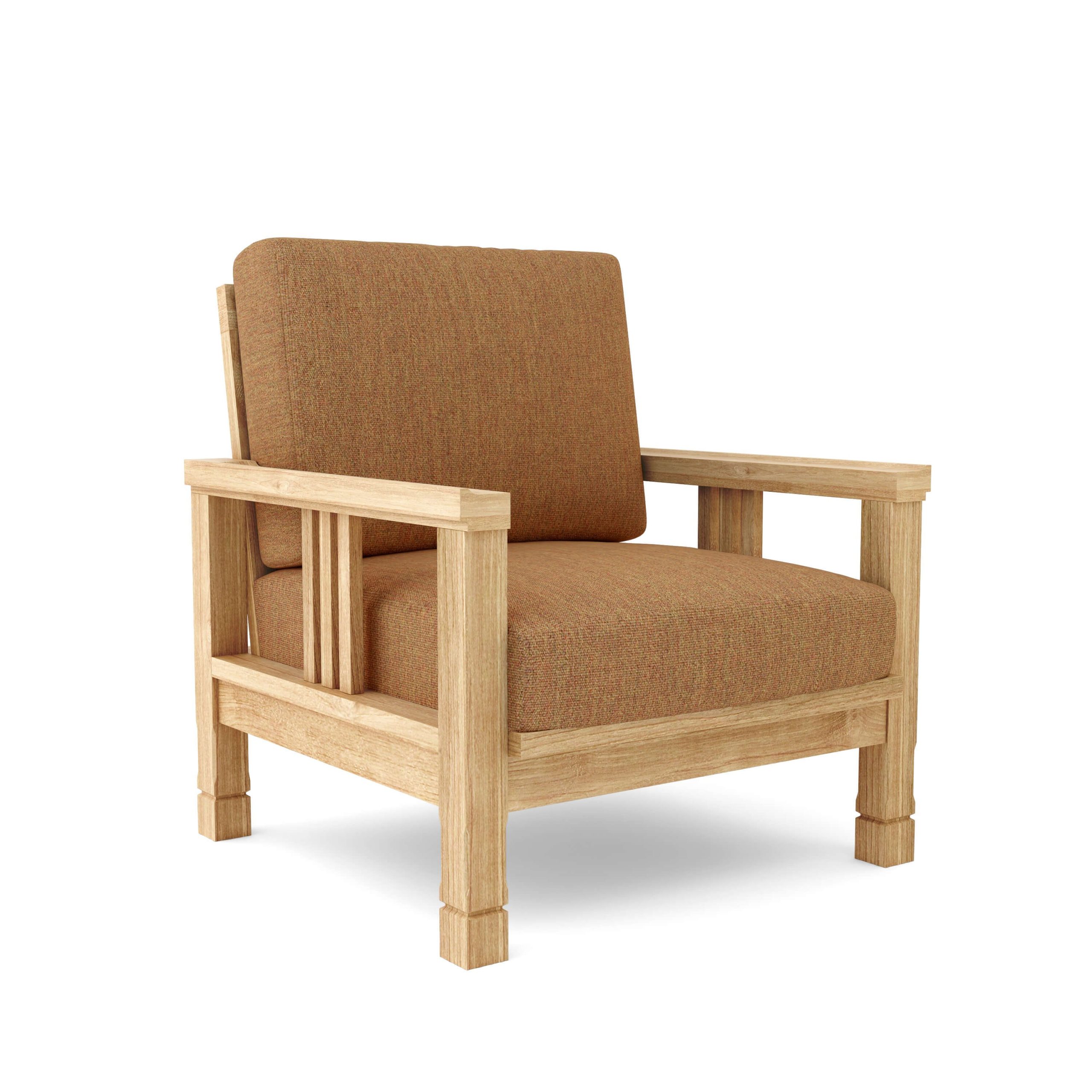Sabadell Teak Deep Seating Arm Chair - Image 6