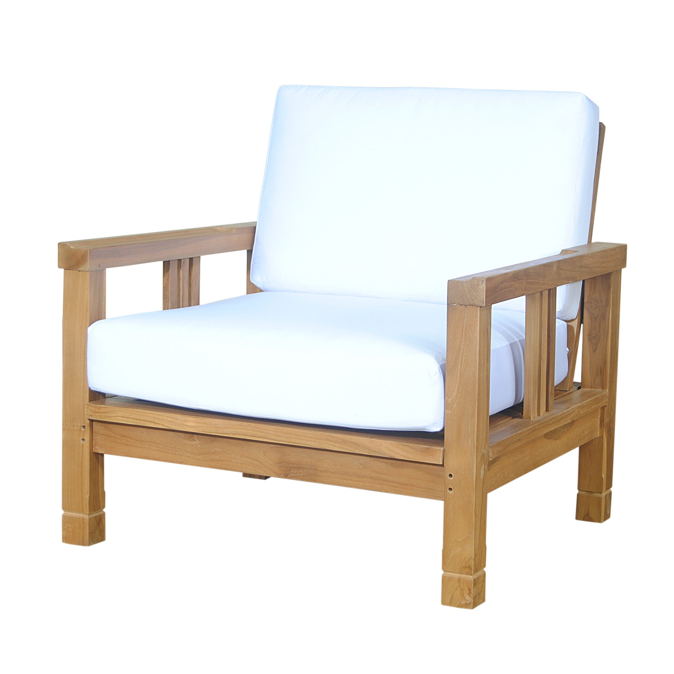 Sabadell Teak Deep Seating Arm Chair - Image 10