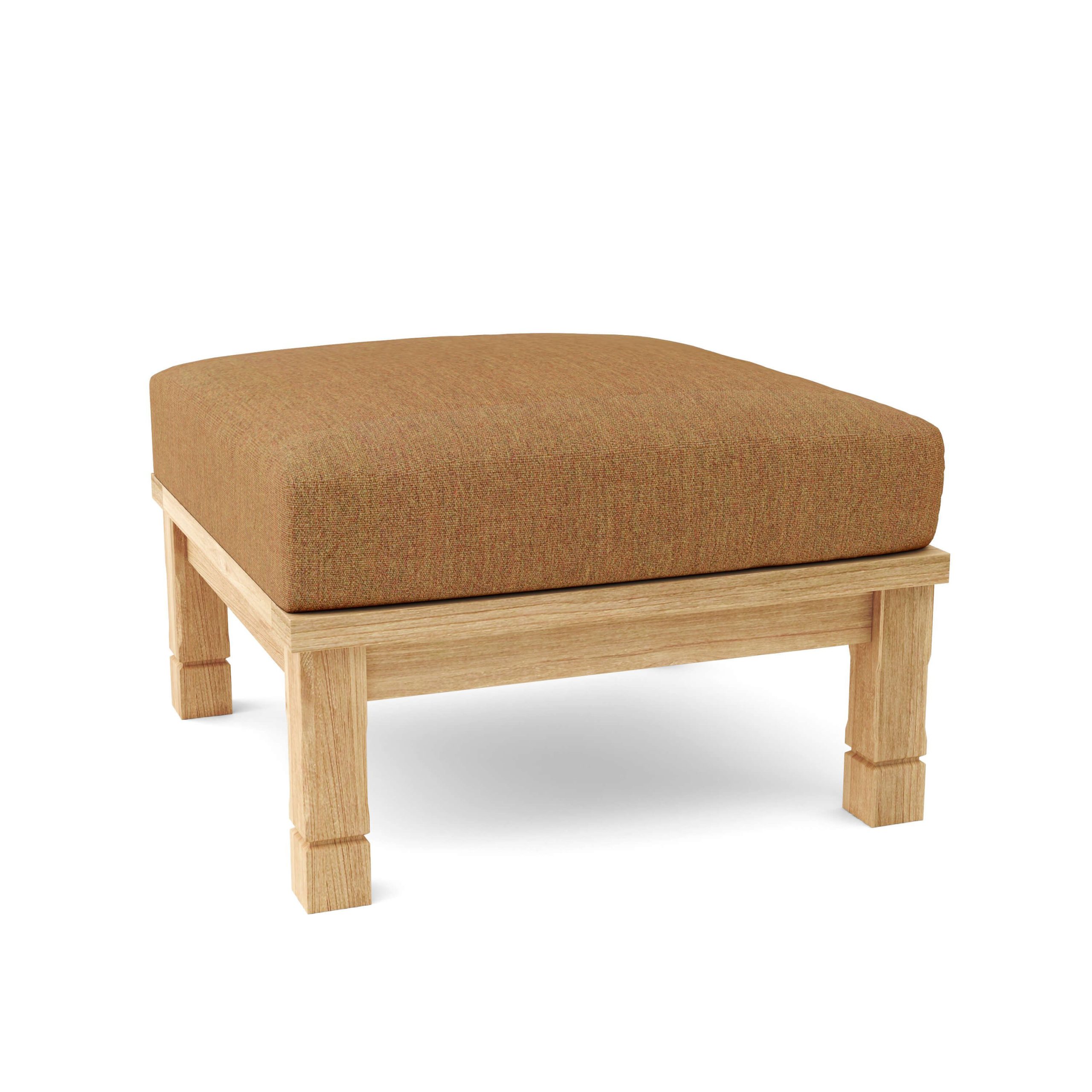Sabadell Teak Ottoman - Image 6