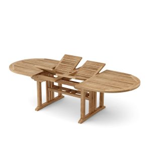 Munich Oval Double Extending Table