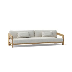 Luxury Huelva Teak Deep Seating Bench