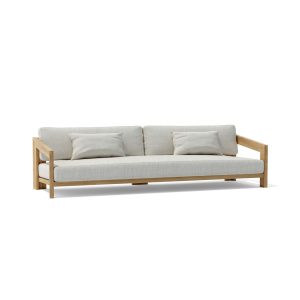 Luxury Huelva Teak Deep Seating Bench