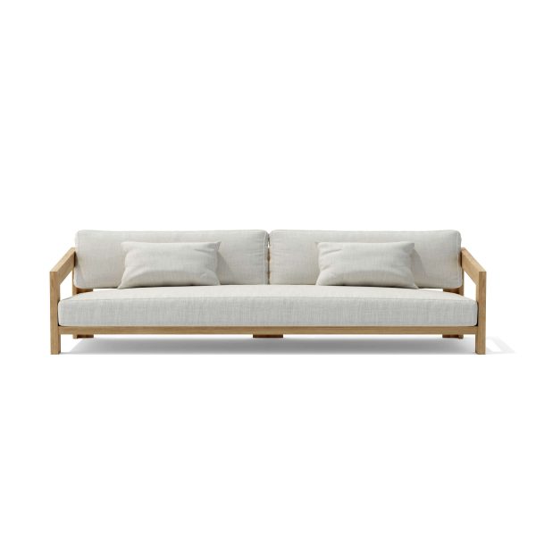 Luxury Huelva Teak Deep Seating Bench - Image 3