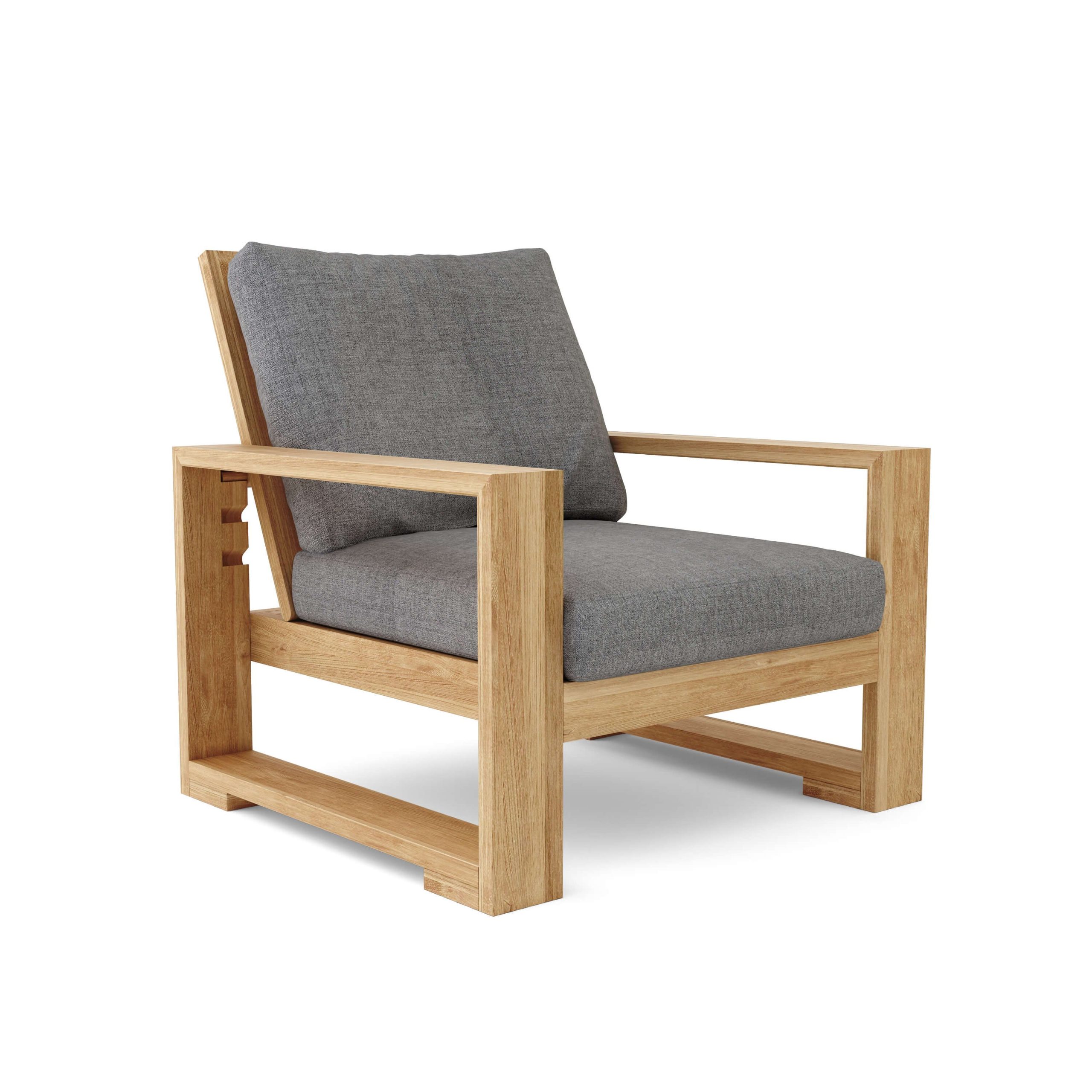 Siena Teak Deep Seating Arm Chair - Image 5