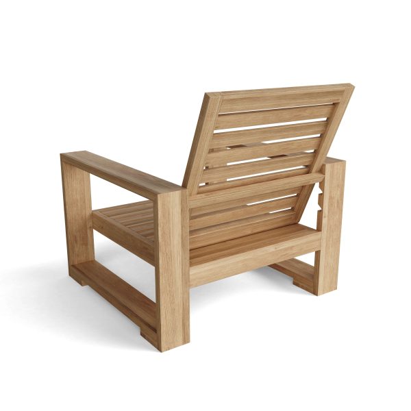 Siena Teak Deep Seating Arm Chair - Image 8