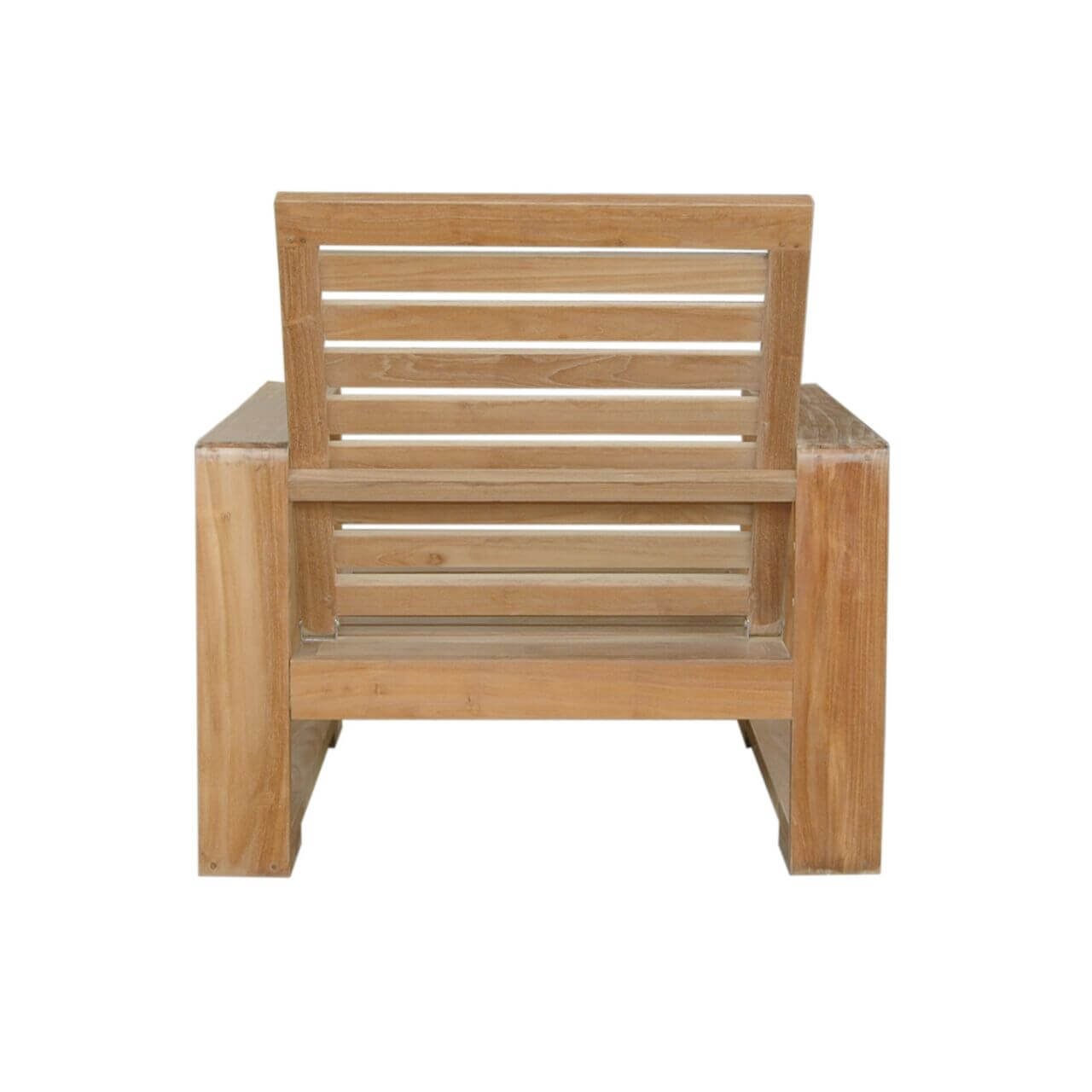 Siena Teak Deep Seating Arm Chair - Image 10