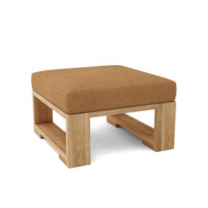 Siena Teak Stool Ottoman