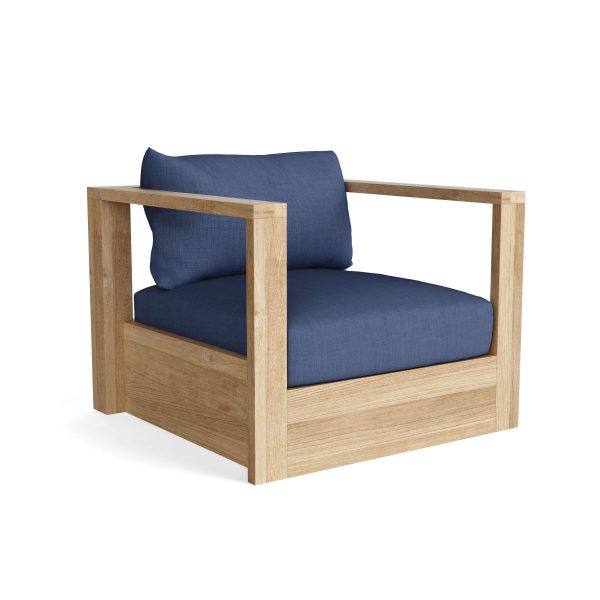 Dortmund Teak Deep Seating Arm Chair