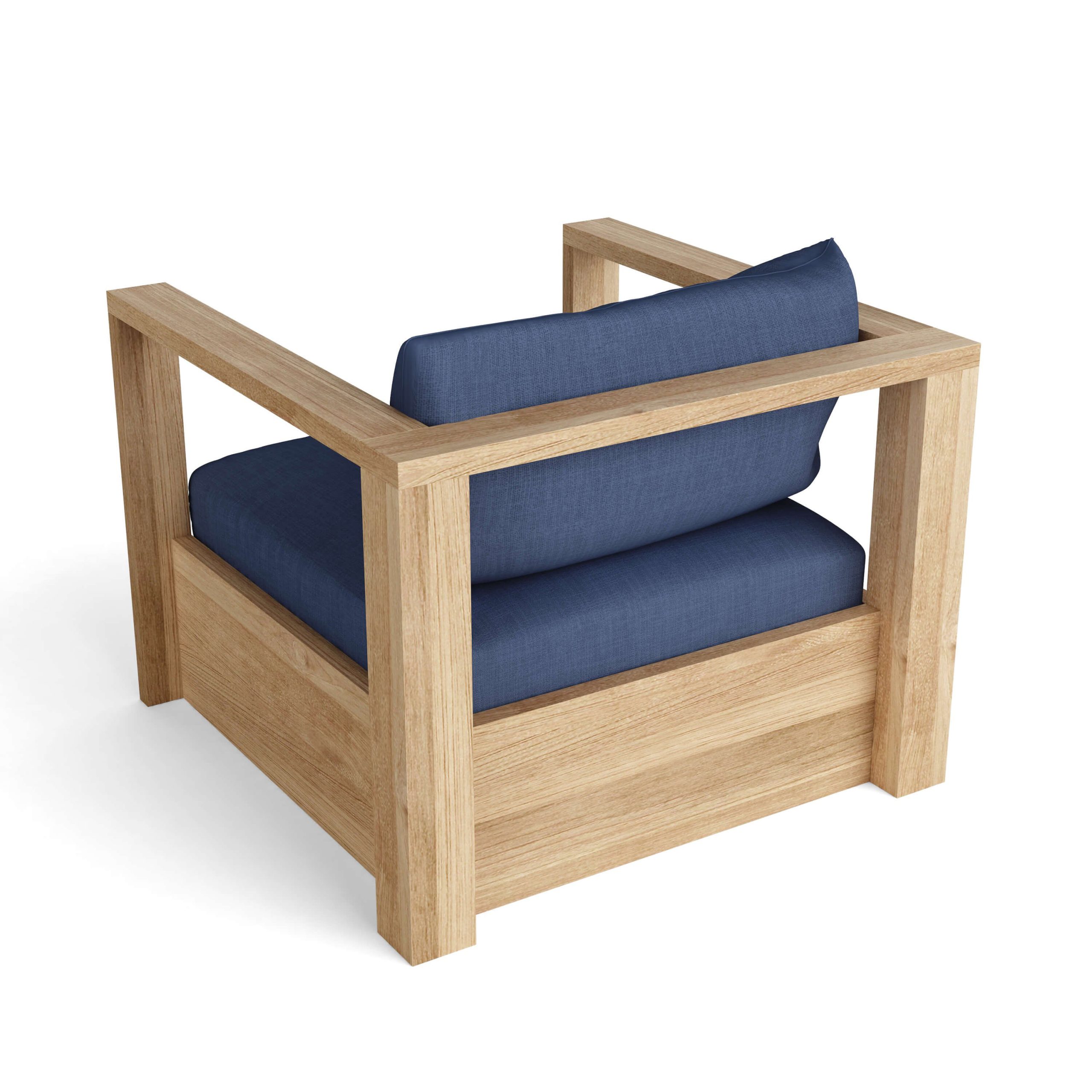 Dortmund Teak Deep Seating Arm Chair - Image 2