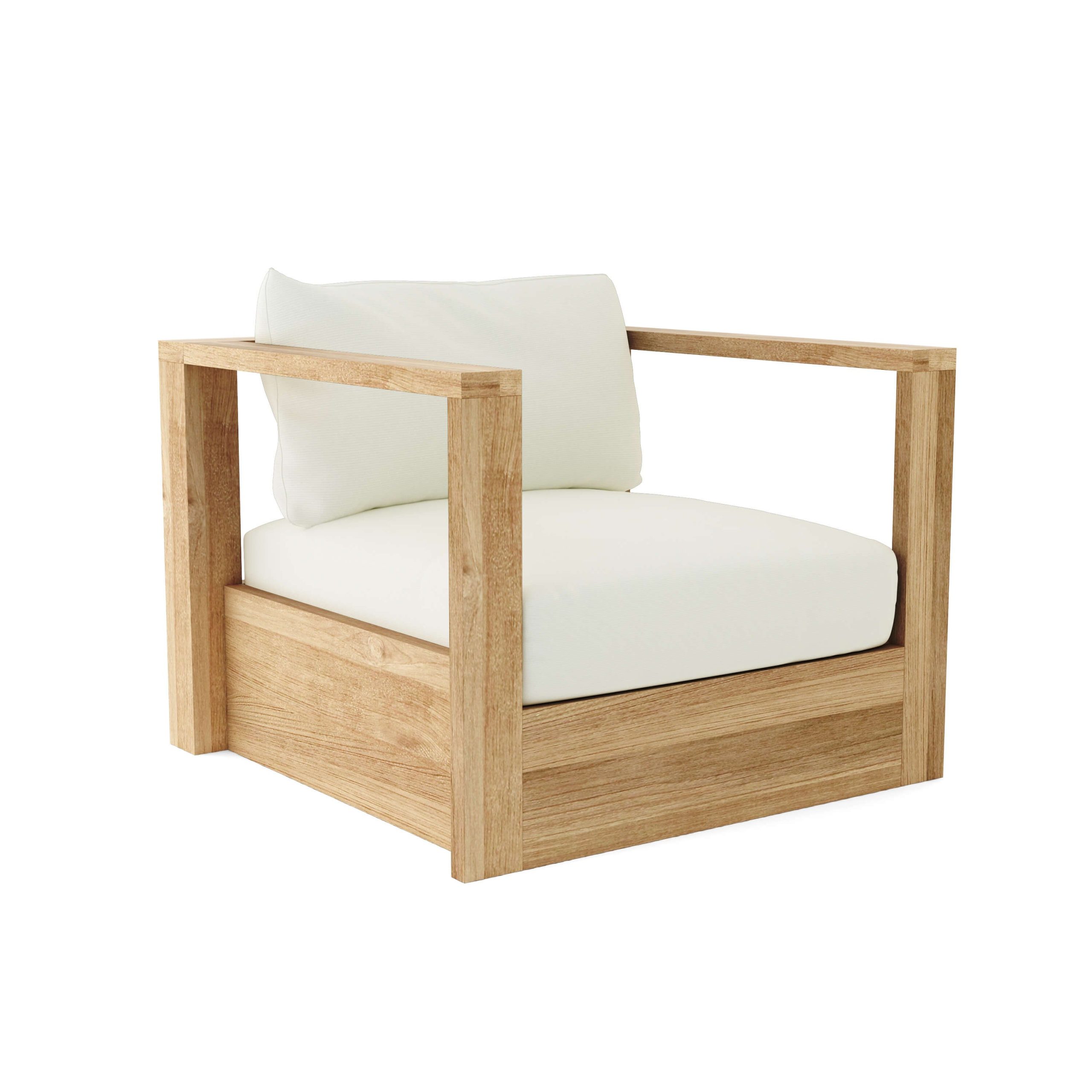 Dortmund Teak Deep Seating Arm Chair - Image 4