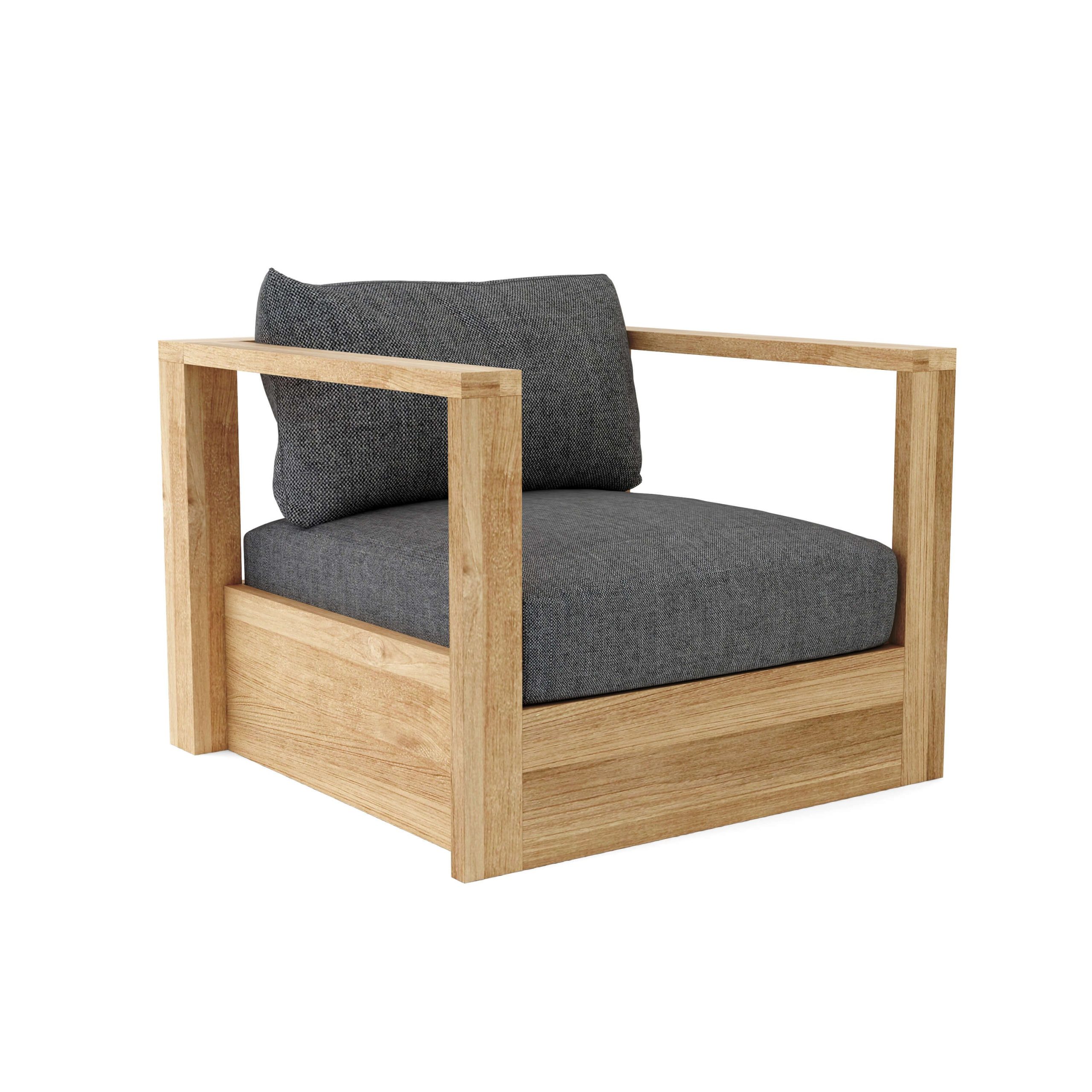 Dortmund Teak Deep Seating Arm Chair - Image 6