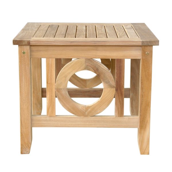Deventer Teak Side Table - Image 3