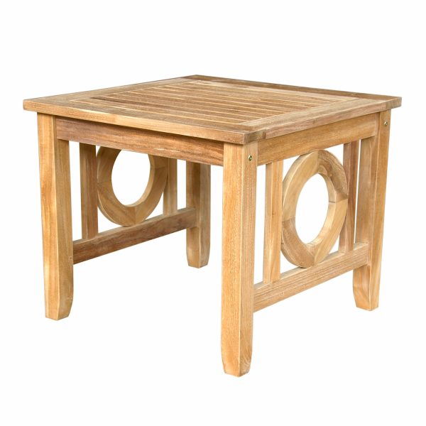 Deventer Teak Side Table - Image 4