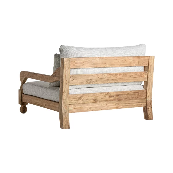 Teak Reclaimed Sofa Chair - Image 4