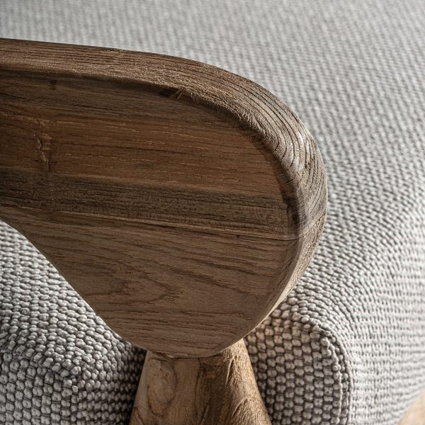 Teak Reclaimed Sofa Chair - Image 5