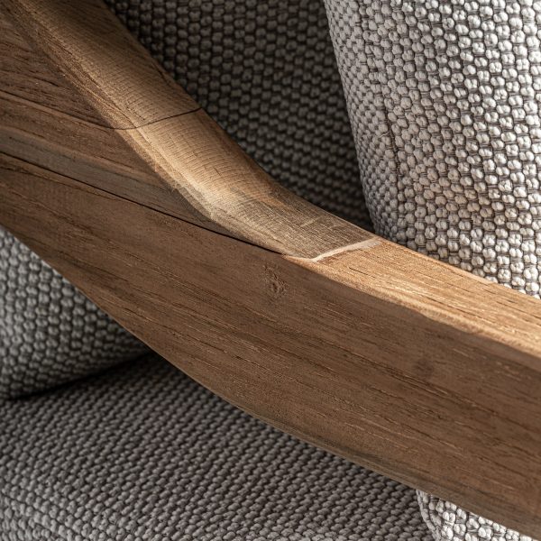Teak Reclaimed Sofa Chair - Image 7
