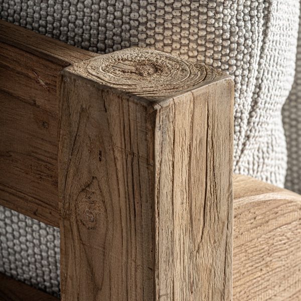 Teak Reclaimed Sofa Chair - Image 8