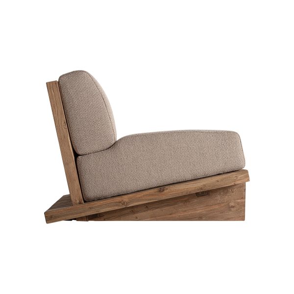 Teak Reclaimed Lounge Chair - Image 3