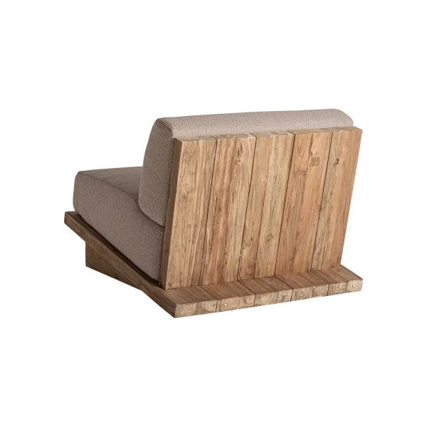 Teak Reclaimed Lounge Chair - Image 4