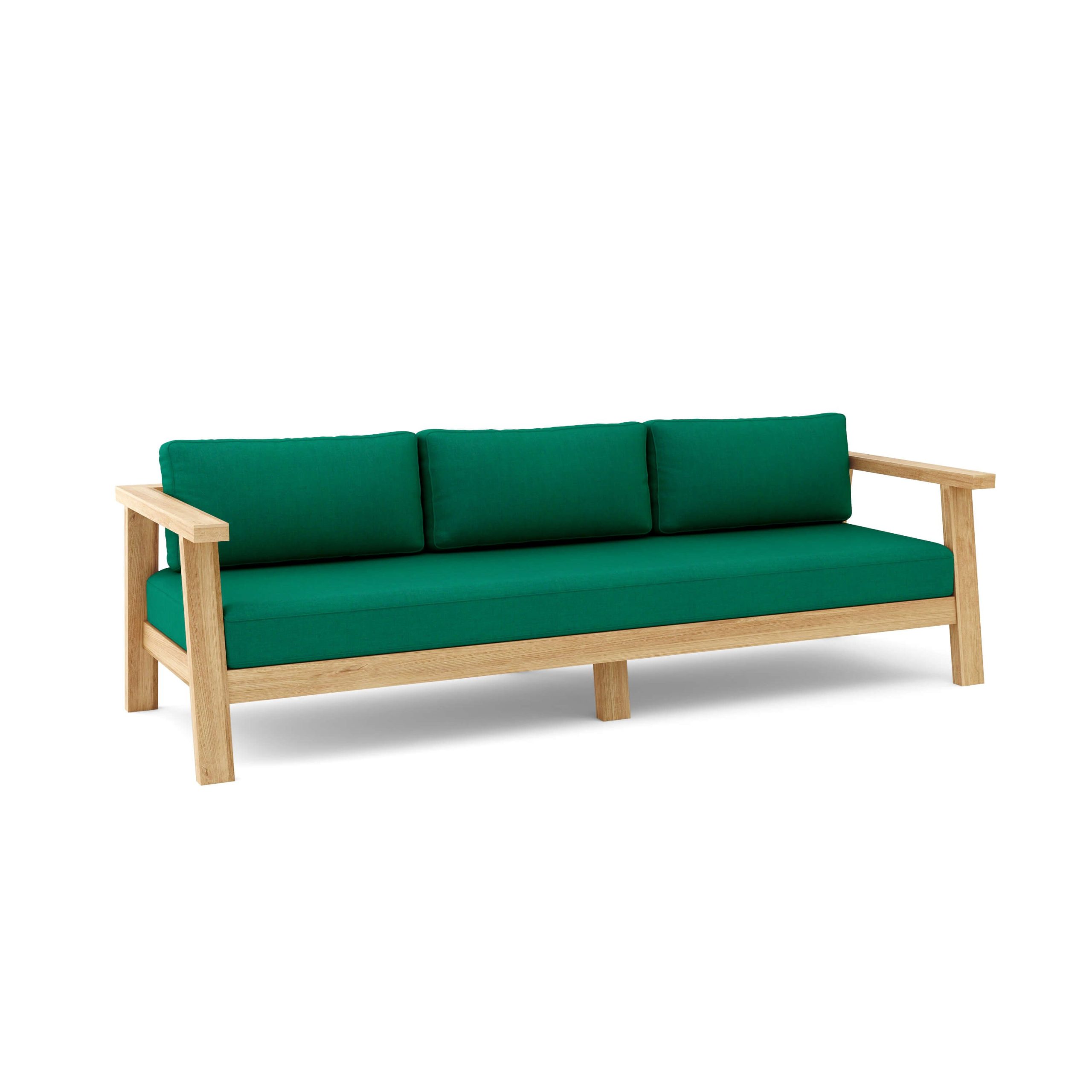 Luxury Pontevedra Teak Deep Seating Bench 3 Seater - Image 8